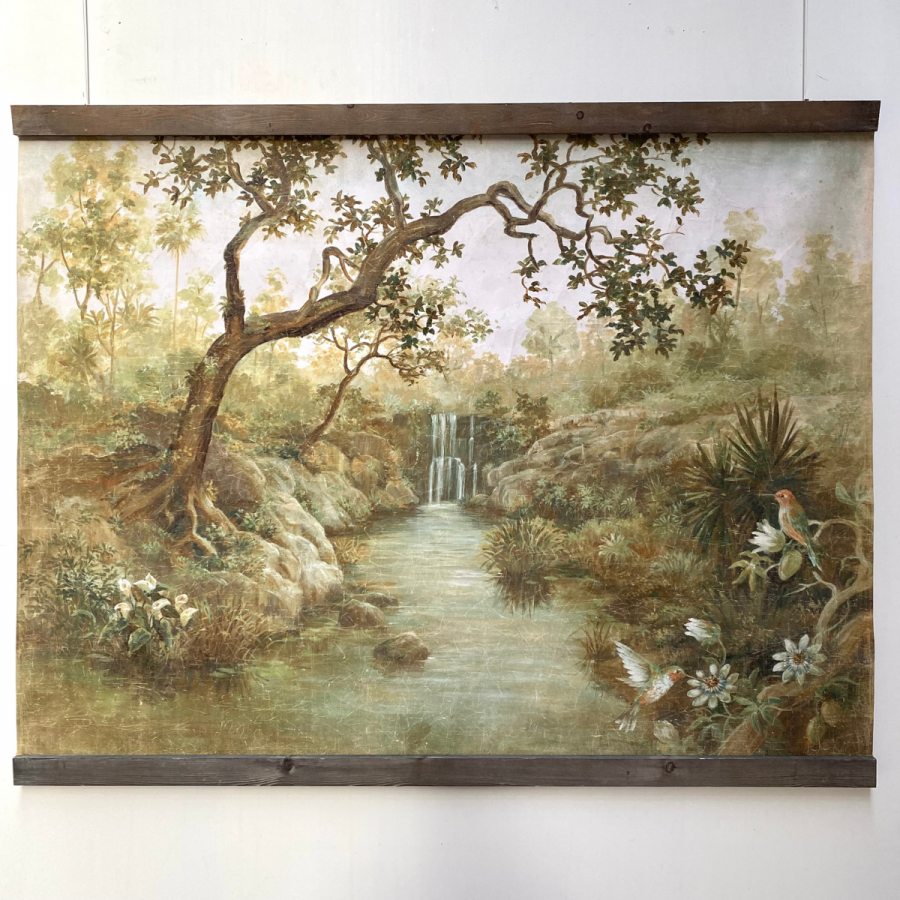LA CASCADE AUX OISEAUX (120x90cm)